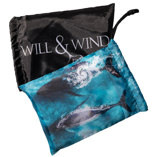 Will & Wind - HUMP BACK WHALES MICROFIBRE TOWEL
